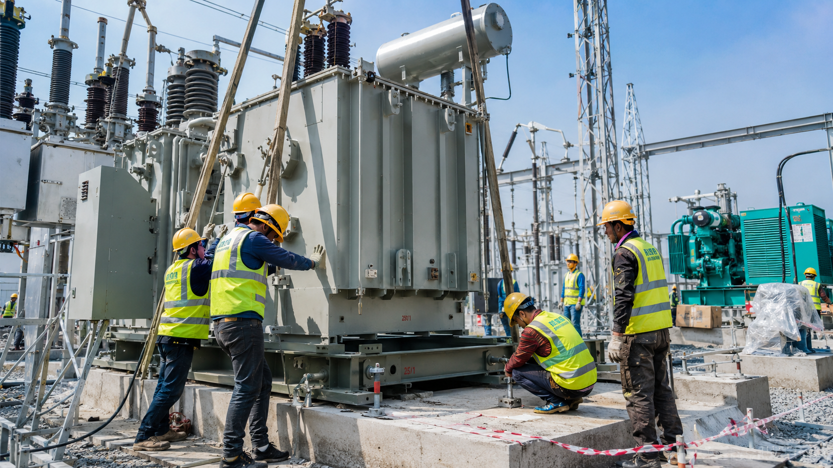 Precision Erection, Testing & Commissioning Services