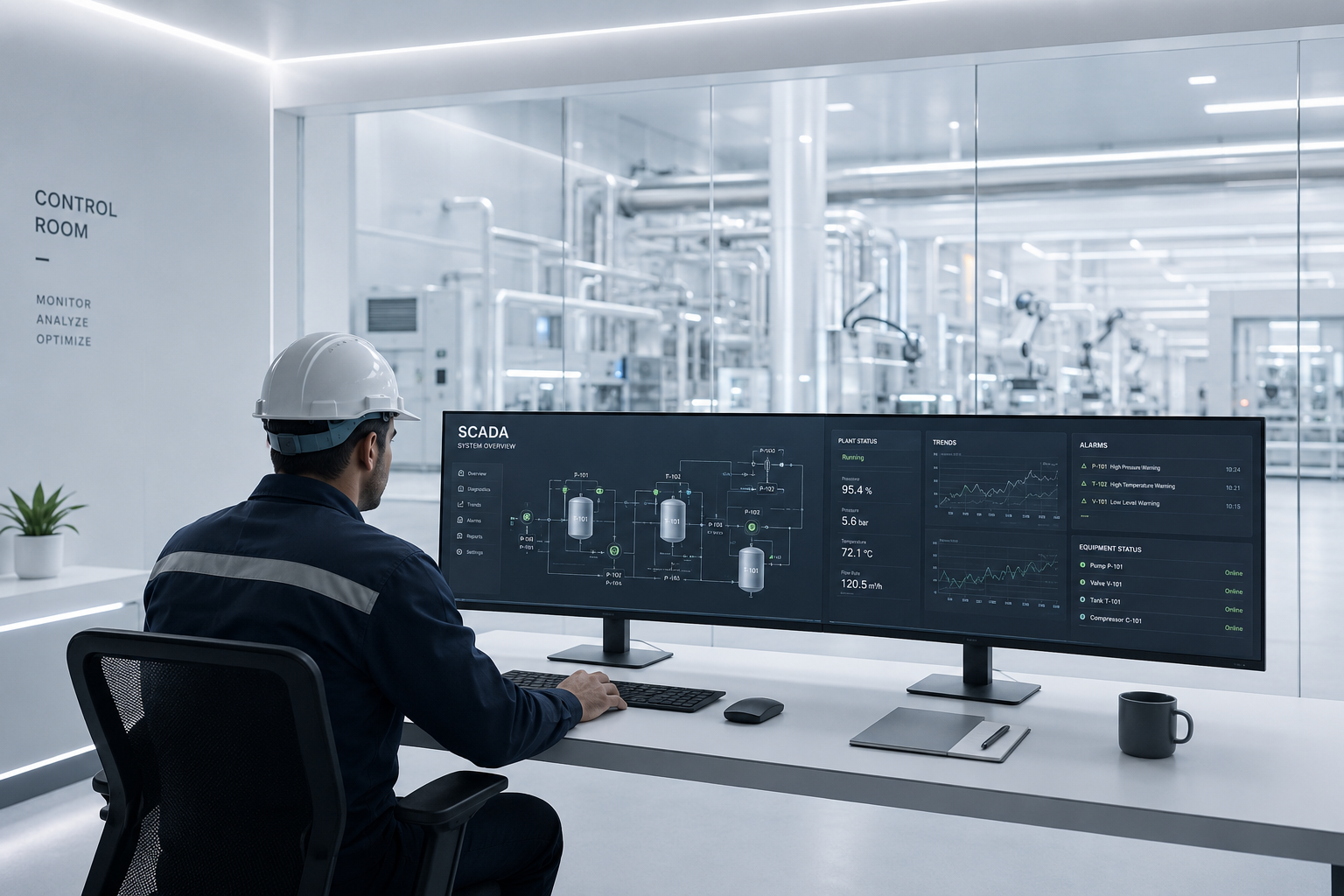 Advanced Industrial Automation & SCADA Systems